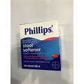 Phillips Stool Softener Liquid Gels 30 Each By Bayer Exp. 09/2024