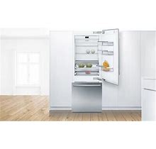 Bosch Benchmark® 30" French Door Refrigerator 16 Cu. Ft. Energy Star Compliant Refrigerator W/ Multi Air Flow In Gray | Wayfair B30BB935SS | BCH10344
