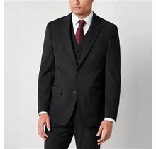 Collection By Michael Strahan Mens Modern Fit Suit Jacket | Black | Regular 38 | Suit Jackets Suit Jackets | Wrinkle Resistant|Lined