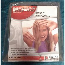Pinnacle Studio Dv Version 7 Professional Video Editing Software