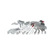 CRAFTSMAN VERSASTACK 216-Piece Standard (SAE) And Metric Combination Polished Chrome Mechanics Tool Set (1/4-In 3/8-In)