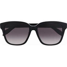 Alexander Mcqueen Eyewear - Gradient Square-Frame Sunglasses - Unisex - Acetate - One Size - Black