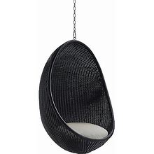 Sika Design Nanna Ditzel Outdoor Hanging Egg Chair - KIT-ND-E85-BK-32000-0023-9998