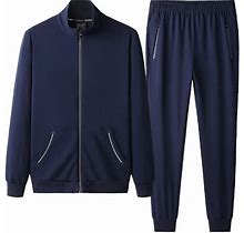 Autumn Sportswear Tracksuits 9567 Blue 2 / M