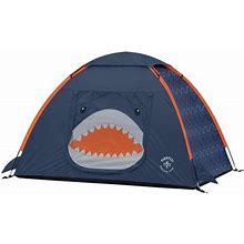 Firefly! Outdoor Gear Finn The Shark 2-Person Kid S Camping Tent - Navy/Orange/Gray Color One Room