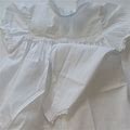 Feltman Bros Dresses | 2 Piece Feltman Bros White Embroidered Lace Trim Dress Gown Christening 6-9 Mon. | Color: White | Size: 6-9Mb