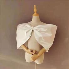 Sleeves Satin White Wedding Satin Bride Jacket/Dress Jacket Top