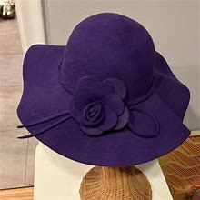 Icing Accessories | Gorgeous Deep Purple Wool Hat | Color: Purple | Size: Os