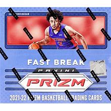 NBA Panini 2021-22 Prizm Basketball Fast Break Trading Card Box [10 Packs]