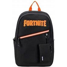 Fortnite 18' Kids Padded Laptop Sleeve Adjustable Straps Black Backpack NWT
