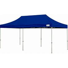 Caravan Canopy 22003205022 Classic 20' X 10' Blue Commercial Grade Instant Canopy Deluxe Kit