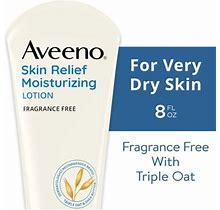 Aveeno Skin Relief Moisturizing Lotion For Very Dry Skin, 8 Fl Oz(D0102H543K8.)