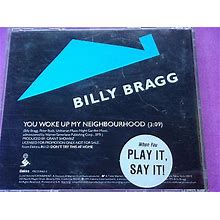 Cd Single Billy Bragg "You Woke Up My Neighbourhood" From Don't Try