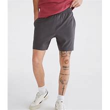 Aeropostale Mens' MVMNT Stretch Hybrid Unlined Shorts 7" - Grey - Size XS - Polyester - Teen Fashion & Clothing - Shop Spring Styles