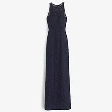 J. Crew Dresses | J. Crew Pamela Long Lace Dress In Leavers Lace | Color: Blue | Size: 16