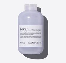 Davines | Love Shampoo | Smoothing Shampoo For Frizzy Or Unruly Hair | No Sulfate | Anti-Frizz | 250 Ml | Essential Haircare