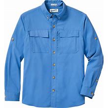 Men's Action Standard Fit Long Sleeve Shirt - Blue - Duluth Trading Company