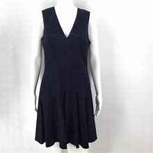 Rebecca Taylor Dresses | Rebecca Taylor Dress 6 Navy Blue Empire Waist | Color: Blue | Size: 6