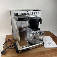 Moccamaster By Technivorm 10-Cup Coffee Maker Glass Carafe KBG741 AO Brushed SS