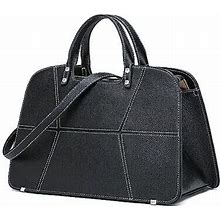 Genuine Leather Satchel Purse For Women Handbags Crossbody Shoulder