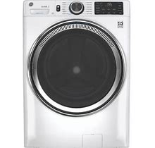 GE Appliances Smart 4.8 Cu. Ft. Energy Star Front Load Washer W/ Steam Wash In White | 39.75 H X 28 W X 32 D In | Wayfair