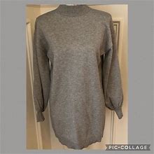 Forever 21 Tops | F21 Knit Tunic/Sweater Dress S/M | Color: Gray | Size: S