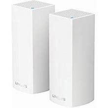 Linksys Velop Tri-Band AC4400 Whole Home Wifi Mesh System- 2-Pack (Coverage Up To 4000 Sq. Ft)