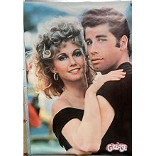 Grease 1978 Movie Danny And Sandy John Travolta & Olivia Newton John
