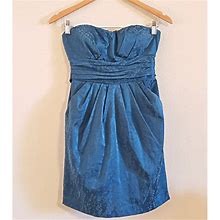 Snap Dresses | 3/$12 Snap Strapless Blue Dress | Color: Blue | Size: S