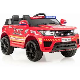 12V Kids Electric Bluetooth Ride On Police Car With Remote Control