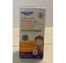 Equate Childrens Cough Relief Grape Flavor Syrup 5 Fl. Oz.