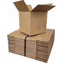 Tailored Packaging Corrugated Shipping Boxes 8"L X 6" W X 6" H, 100 Pack