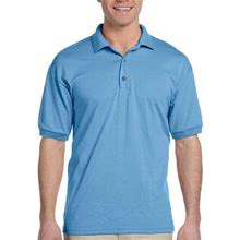 Carolina Blue Custom Printed Adult Jersey Sport Polo Shirts (Carolina Blue - Sample)