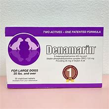 Denamarin Nutramax Tablets Liver Supplement Large Dogs -28 Tabs- Exp.