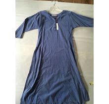 Xirena Tunic Dress Stripe Denim Blue Sz Xs (New Other)