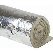 Johns Manville - 670378 - Duct Insulation, Wrap, Fiberglass, 0.75 Lb Density, 48 in Width, 25 ft Length