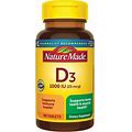 Nature Made Vitamin D3 | 1000 Iu | 100 Tabs