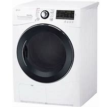 LG 4.2-Cu Ft Stackable Ventless Electric Dryer (White) - DLEC888W