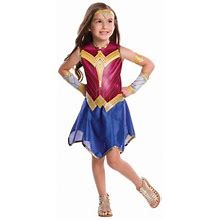 Wonder Woman Dawn Of Justice Halloween Fancy-Dress Costume For Child, Little Girls L (12-14)