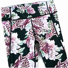 Athleta Pants & Jumpsuits | Athleta Run Free Garden Party Leggings Floral Pink | Color: Black/Pink | Size: M