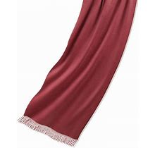 100% Women Cashmere Shawl Wrap | SUNXZZ Cashmere Stoles Wraps, Samara Wine Red