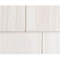 Homeside Select Cedar Shake Vinyl Siding (1/2 Square) - Colonial White