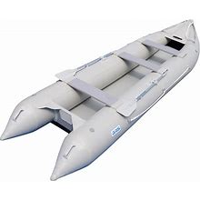 BRIS 15.4ft Inflatable Kayak Fishing Boat Tender Poonton Inflatable Canoe Dinghy