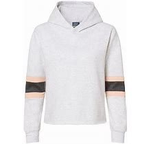 Mv Sport Women's Sueded Fleece Thermal Lined Hooded Sweatshirt, Size: XXL, Grey