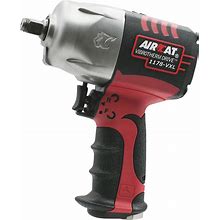 AIRCAT Vibrotherm Drive Composite Air Impact Wrench, 1/2in. Drive, 1300Ft./Lbs. Torque, Model 1178-VXL