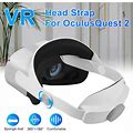 Head Strap For Oculus Quest 2 VR Headset Adjustable Replacement Elite Headband
