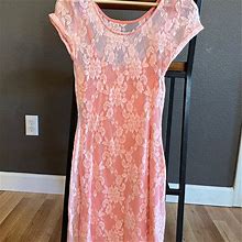 Hollister Co. Hollister Lace Dress - Women | Color: Pink | Size: L
