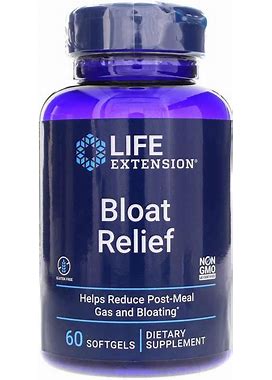 Life Extension, Bloat Relief, 60 Softgels