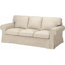 IKEA - UPPLAND Sofa, Kilanda Light Beige, Height Including Back Cushions: 36 1/4 "