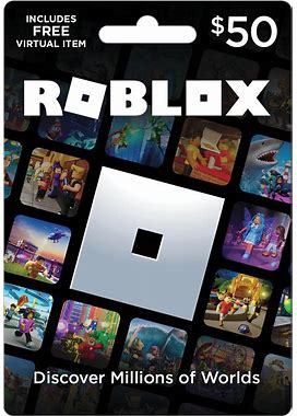 Roblox $50 Value Gift Card